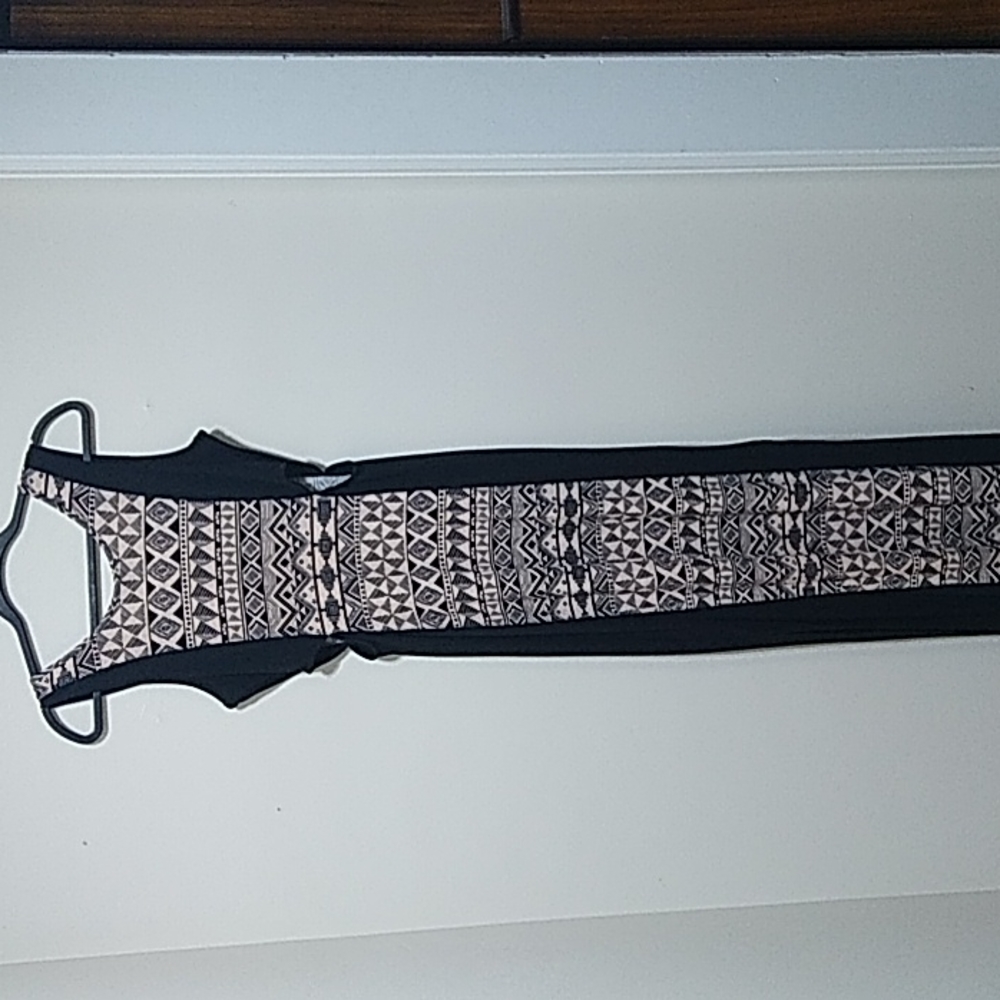 Material Girl Long Dress with Side Cutouts - Picture 2 of 3